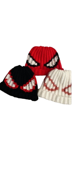 Bonnet Spider-Man crochet